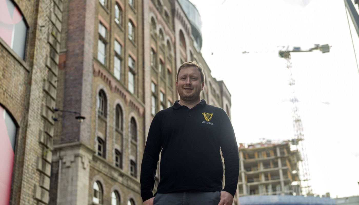 Rob Rainsford Guinness Open Gate Brewery