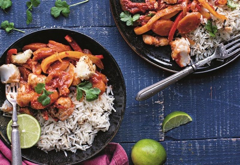 Roz Purcell sweet & sour crispy cod