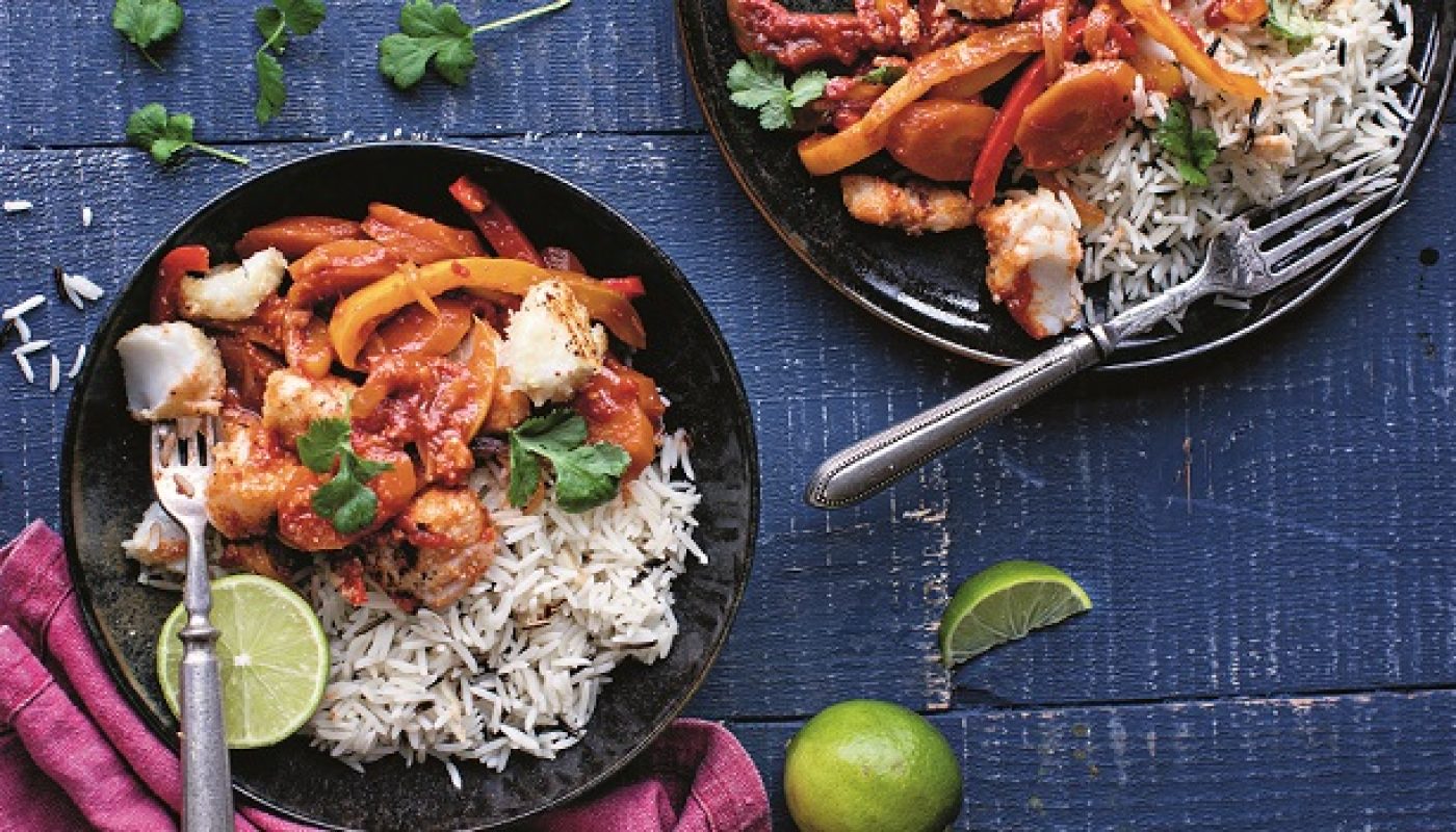 Roz Purcell sweet & sour crispy cod