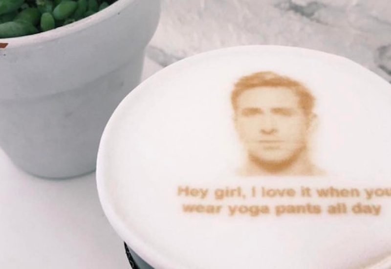 Ryan Gosling Coffee at Carrera Cafe