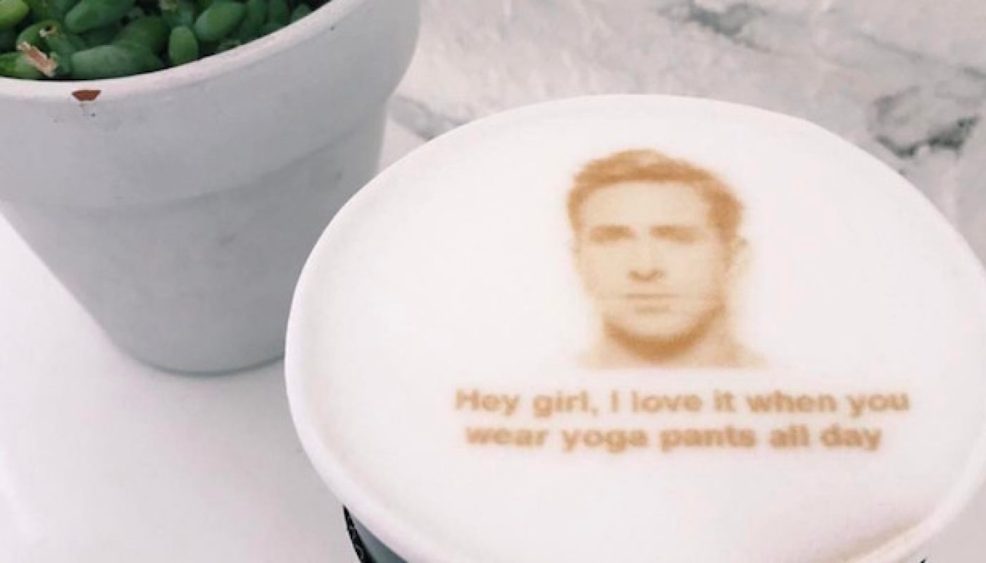 Ryan Gosling Coffee at Carrera Cafe