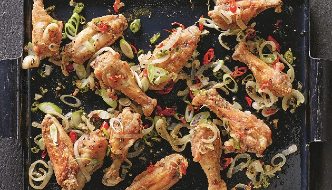 SALT AND PEPPER CHICKEN WINGS Recipe Glyn Purnell