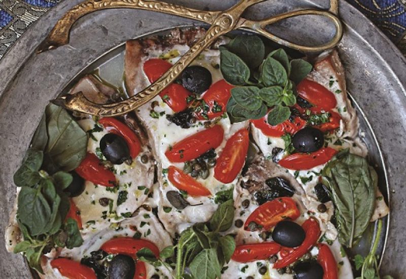 Calabrese Swordfish Pizzaiola Recipe by Eileen Dunne Crescenzi