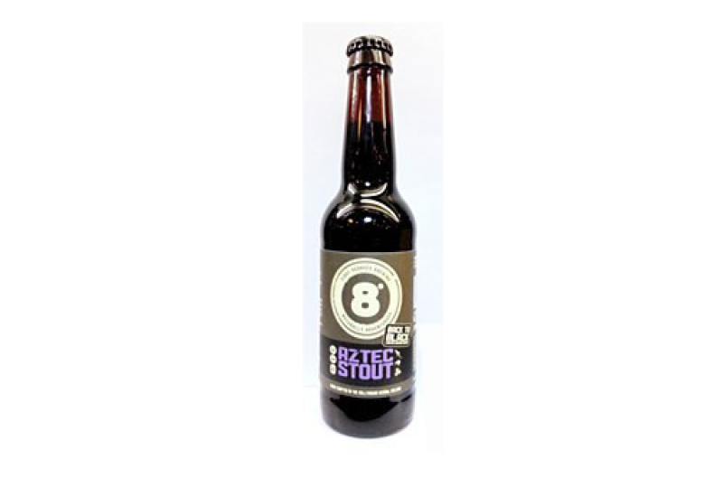 8 DEGREES BREEWING AZTEC STOUT 33CL - Craft Beer Review