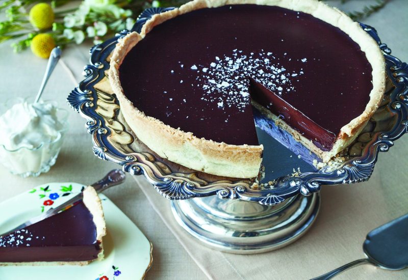 Sea salt chocolate tart recipe