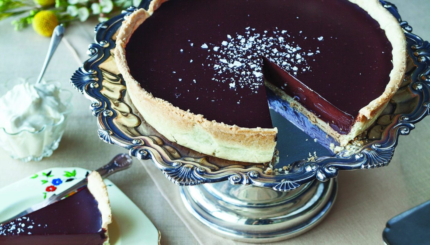 Sea salt chocolate tart recipe