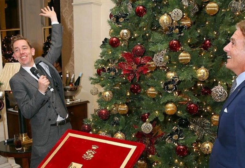 Photo Gallery: Ryan Tubridy Lights Up The Shelbourne at the Annual Christmas Tree Lighting Event