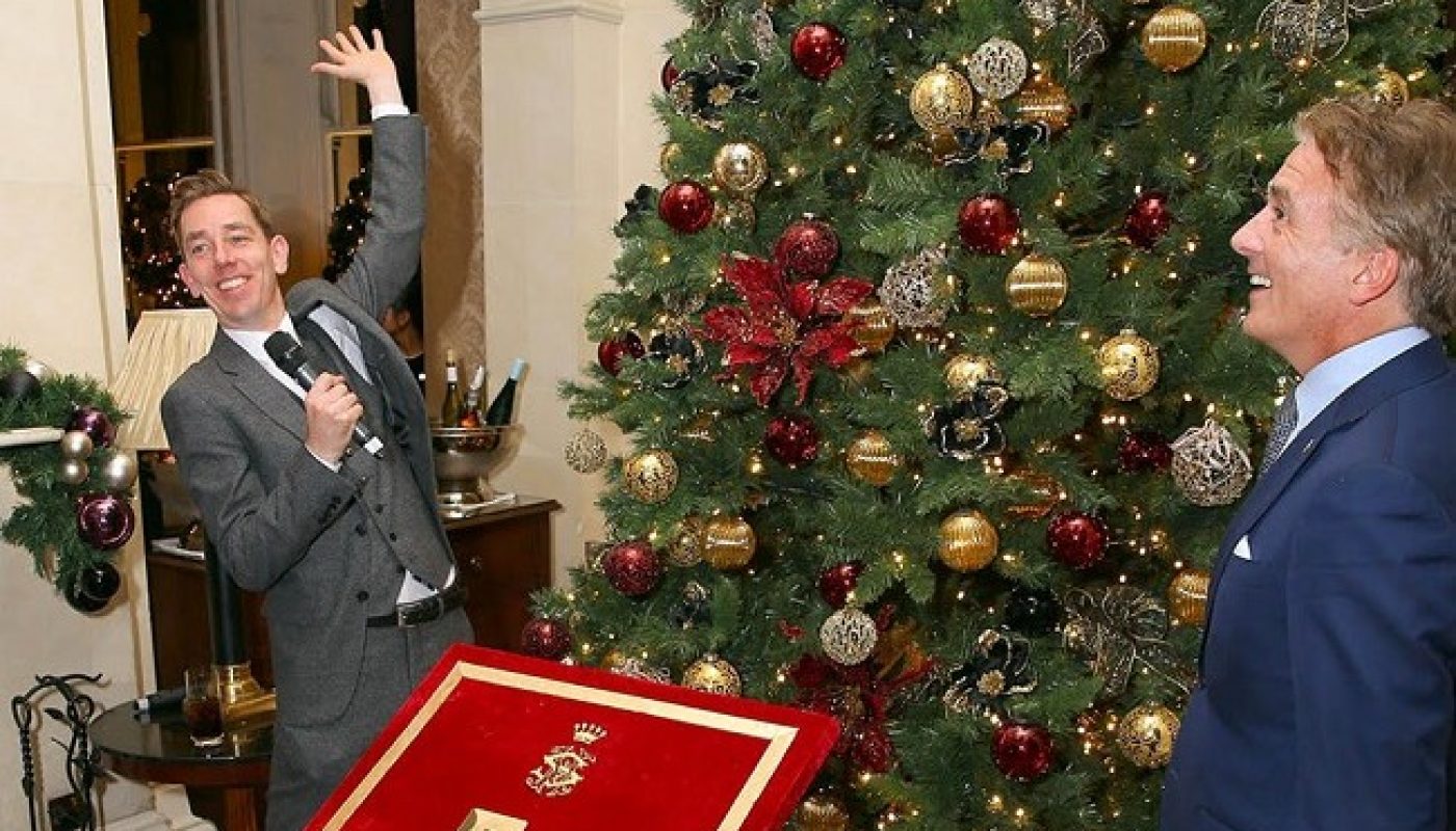 Photo Gallery: Ryan Tubridy Lights Up The Shelbourne at the Annual Christmas Tree Lighting Event