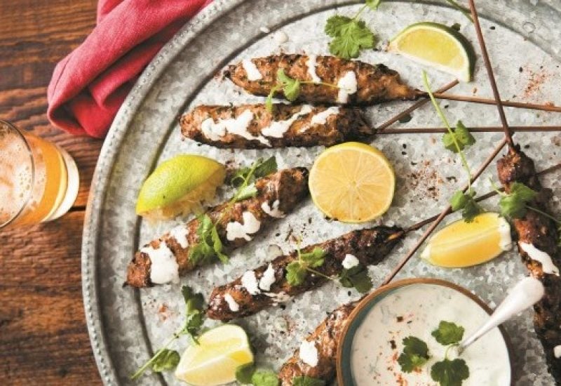 Fiona Uyema Shichimi Lamb Kofta Kebabs