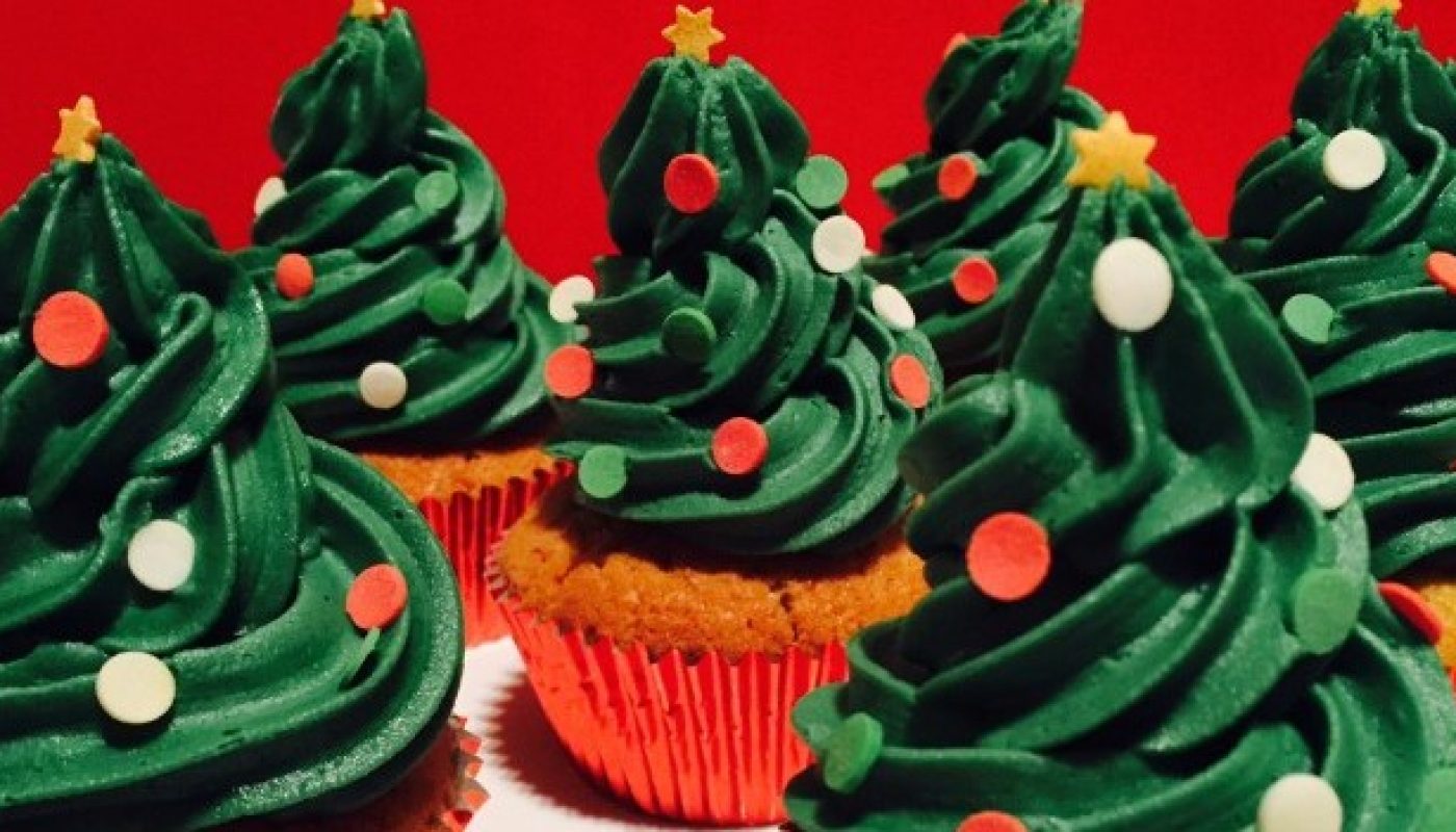 Siucra Christmas Tree Cupcakes