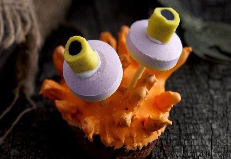 Halloween Monster muffins