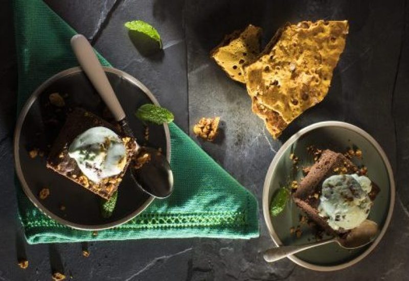 Siúcra & Catherine Fulvio's St Patrick's Day Mint Brownies