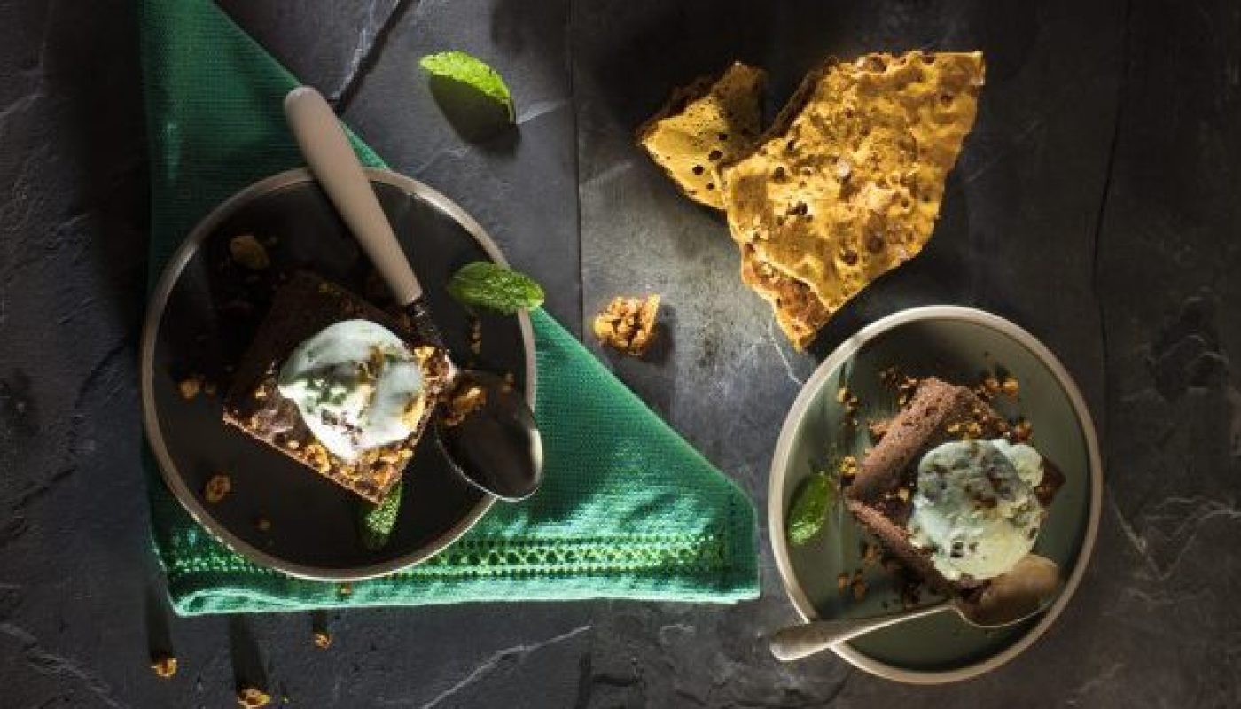 Siúcra & Catherine Fulvio's St Patrick's Day Mint Brownies