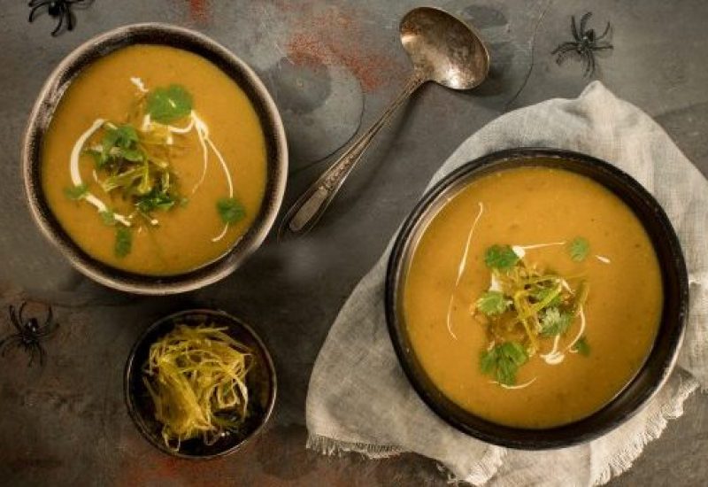 Siúcra x Catherine Fulvio Coconut and Butternut Squash Soup with Caramelised Leeks (HR)