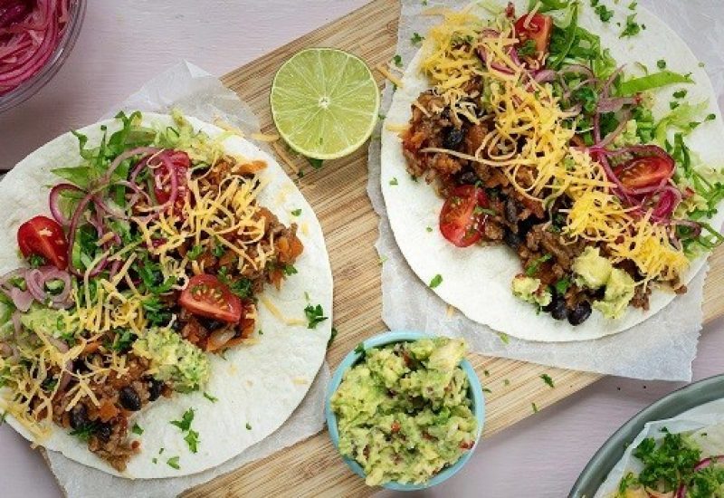 Back to School Dinner Burritos Recipe From Siúcra x Catherine Fulvio