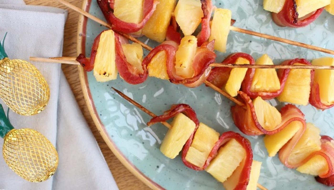 Pineapple and Bacon Skewers Recipe