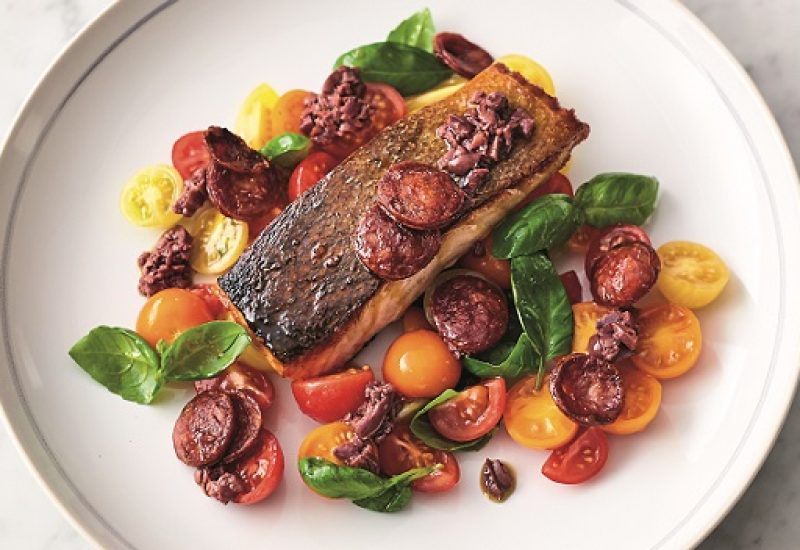 Smokey Chorizo Salmon Recipe
