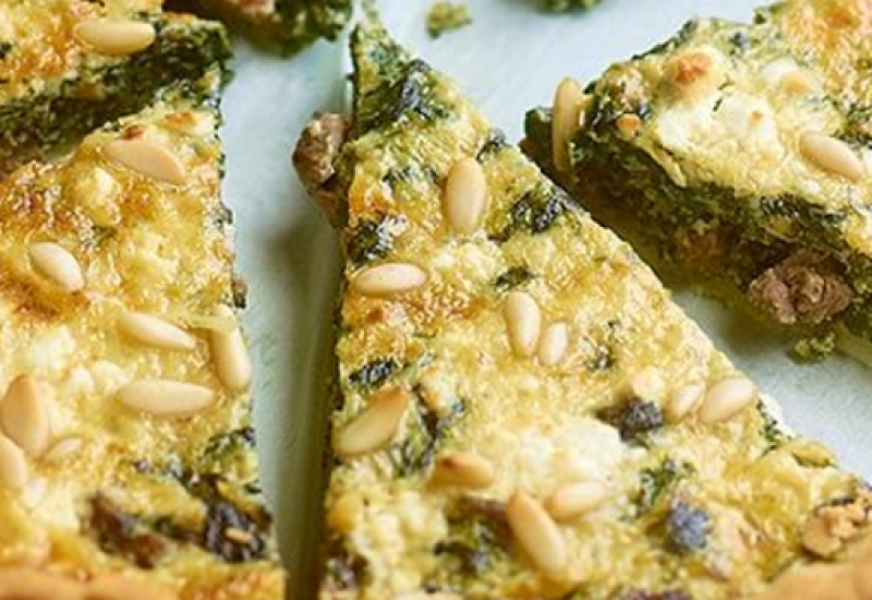 Spinach and Lamb quiche (1)