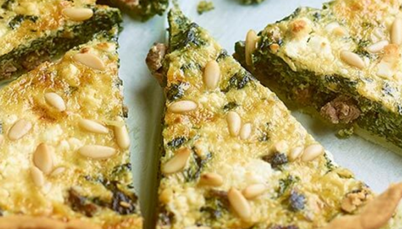 Spinach and Lamb quiche (1)