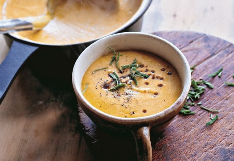 Squash and Cauliflower Soup Recipe with Sage by Hugh Fearnley-Whittingstall