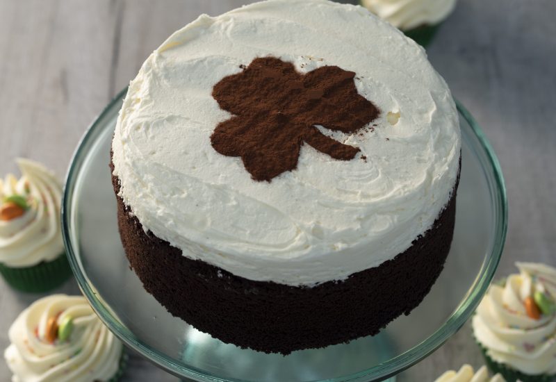 St Patrick's Day Chocolate and Guinness Cake Recipe by Avoca
