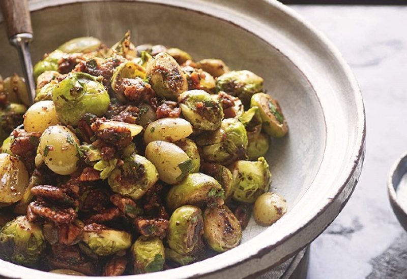 Sticky Fried Lebanese Sprouts Recipe