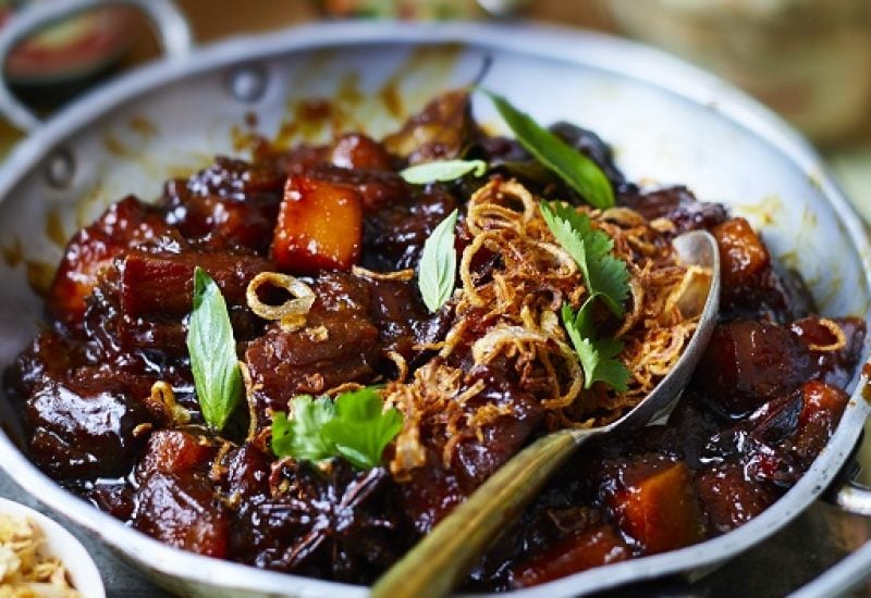 Sticky pork belly recipe