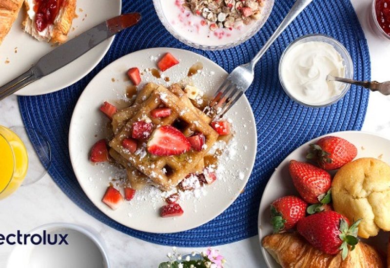 Strawberry Pancakes recipe Electrolux