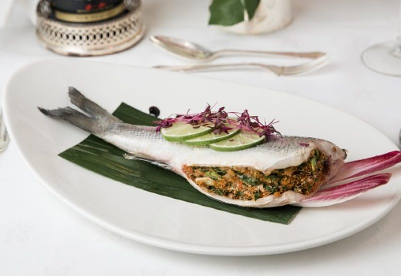 Stuffed Seabass Recipe