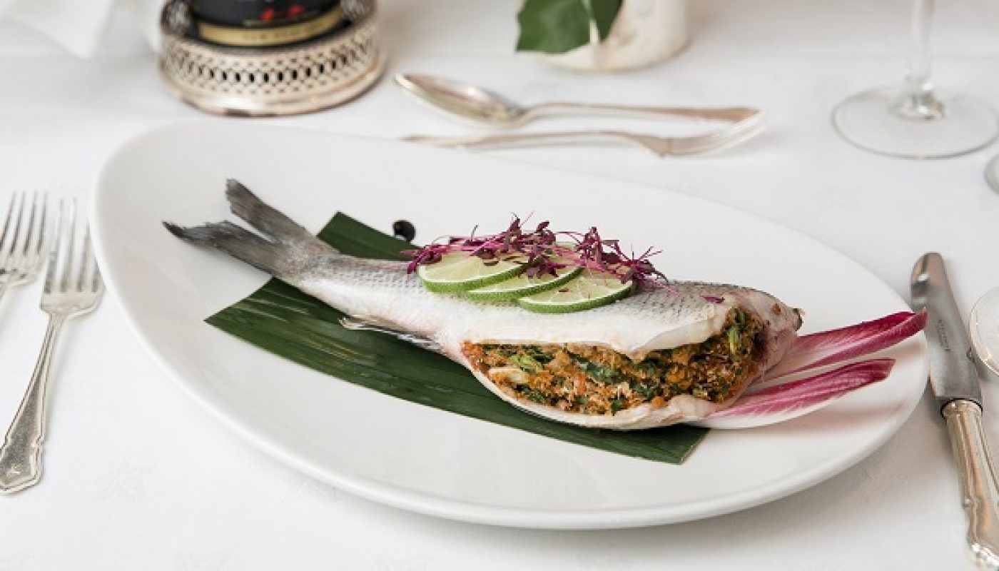 Stuffed Seabass Recipe