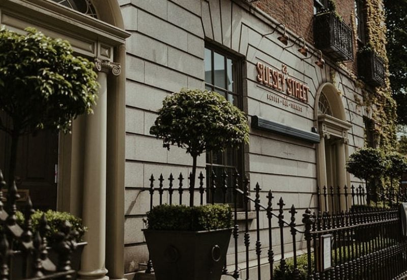 Suesey-Street-Exterior-Shot-of-Building-and-Restaurant-Sign