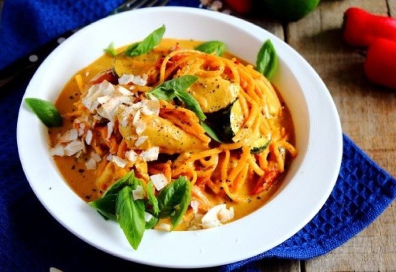 Summer Thai Basil Chicken Curry