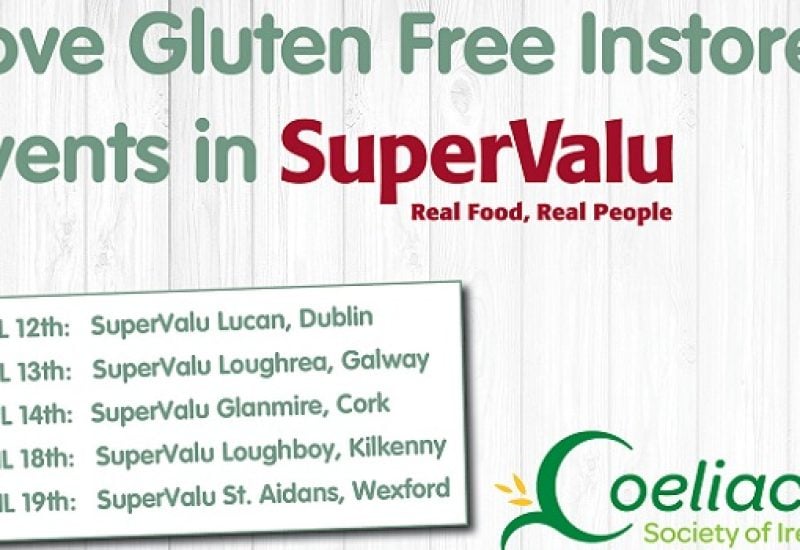 SuperValu Gluten Free Instore Events