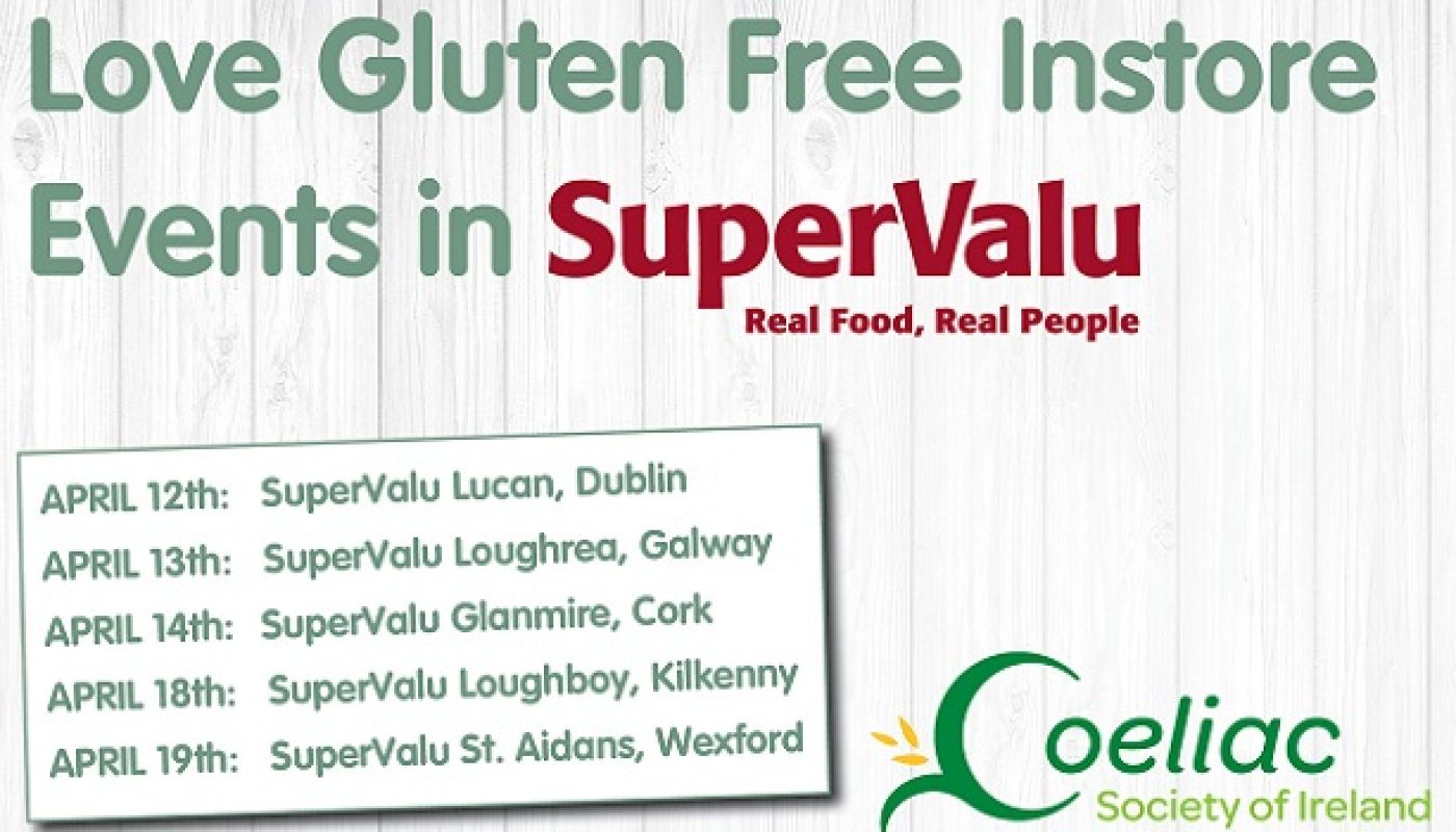 SuperValu Gluten Free Instore Events