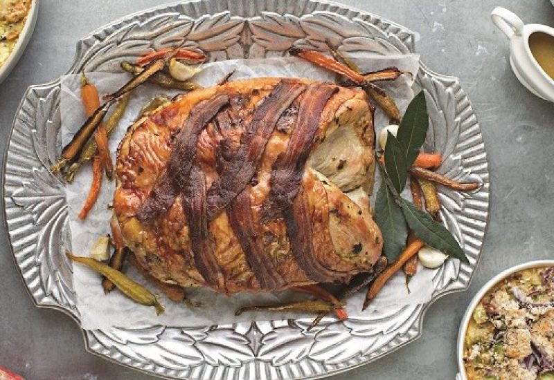 Roast Crown of Turkey with Sage and Onion Stuffing Recipe by Neven Maguire