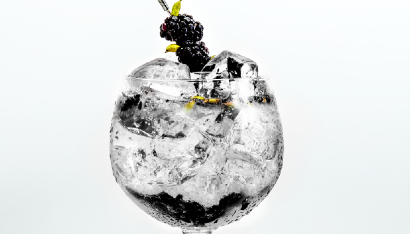 Tanqueray Blackberry Tonic