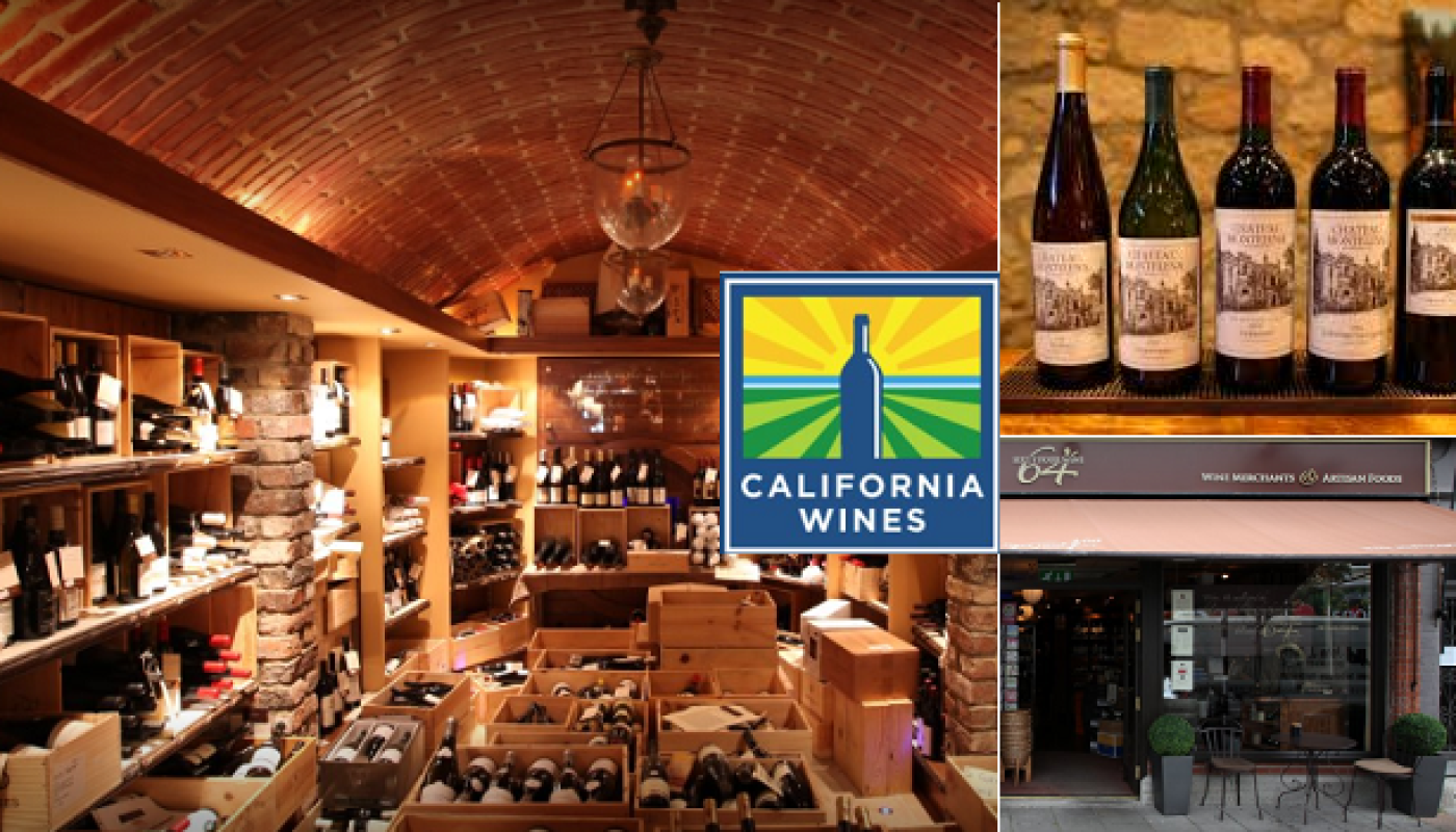 Taste Iconic California Wines with John Wilson at 64 Wine this Wednesday 10th of May