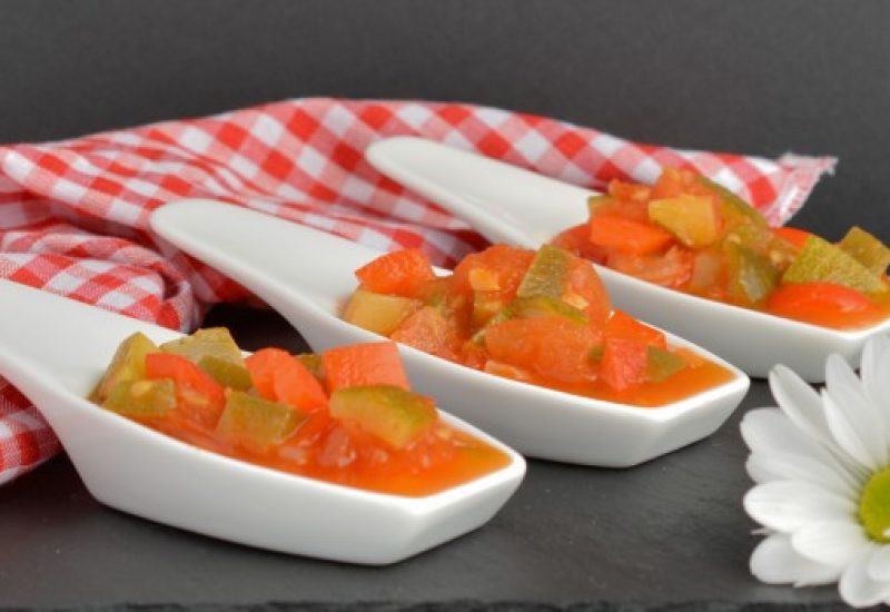 Pisto Manchego tapa recipe by Tasty Mediterraneo
