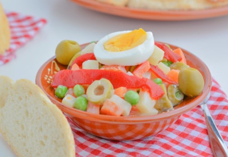 Russian Salad tapa recipe by Tasty Mediterraneo