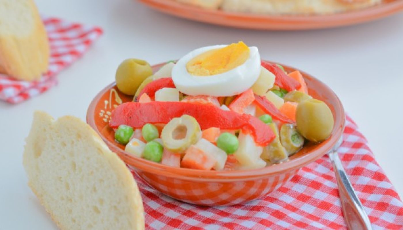 Russian Salad tapa recipe by Tasty Mediterraneo