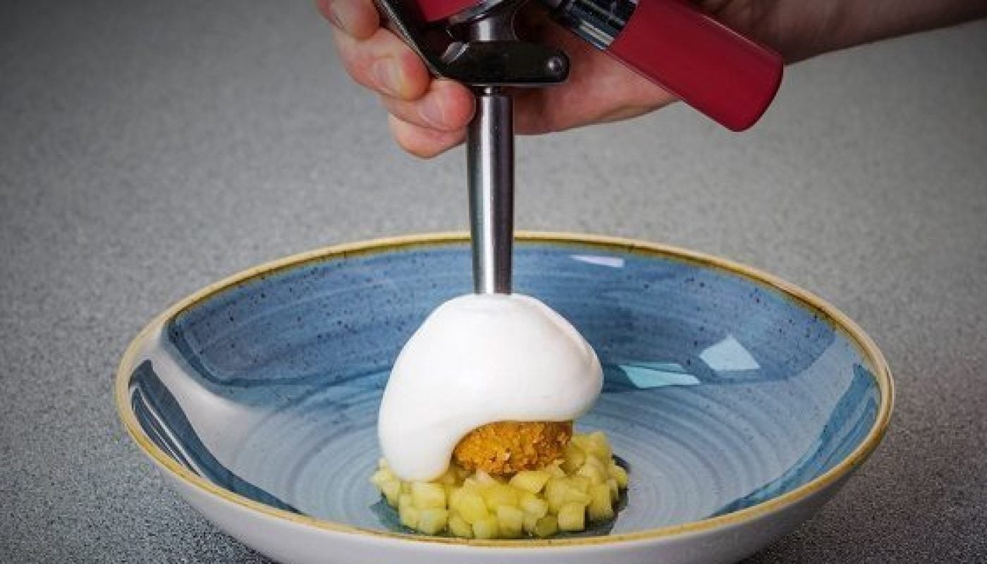Crispy Pork Cheeks Croquette Recipe by Chef Igor Cikarev at The Gibson Hotel