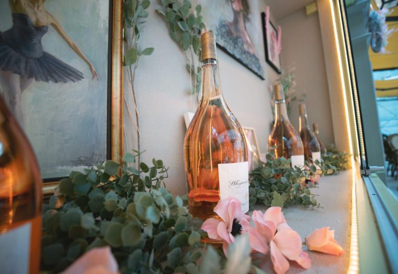 The Whispering Angel Rosé Garden At Cafe En Seine