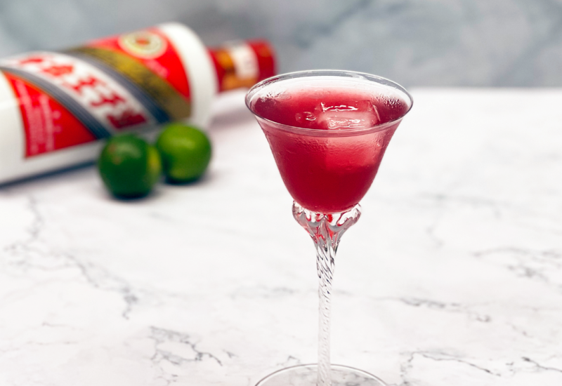 The Red Prince, Taste of Dublin Bespoke Cocktail from Moutai Ireland