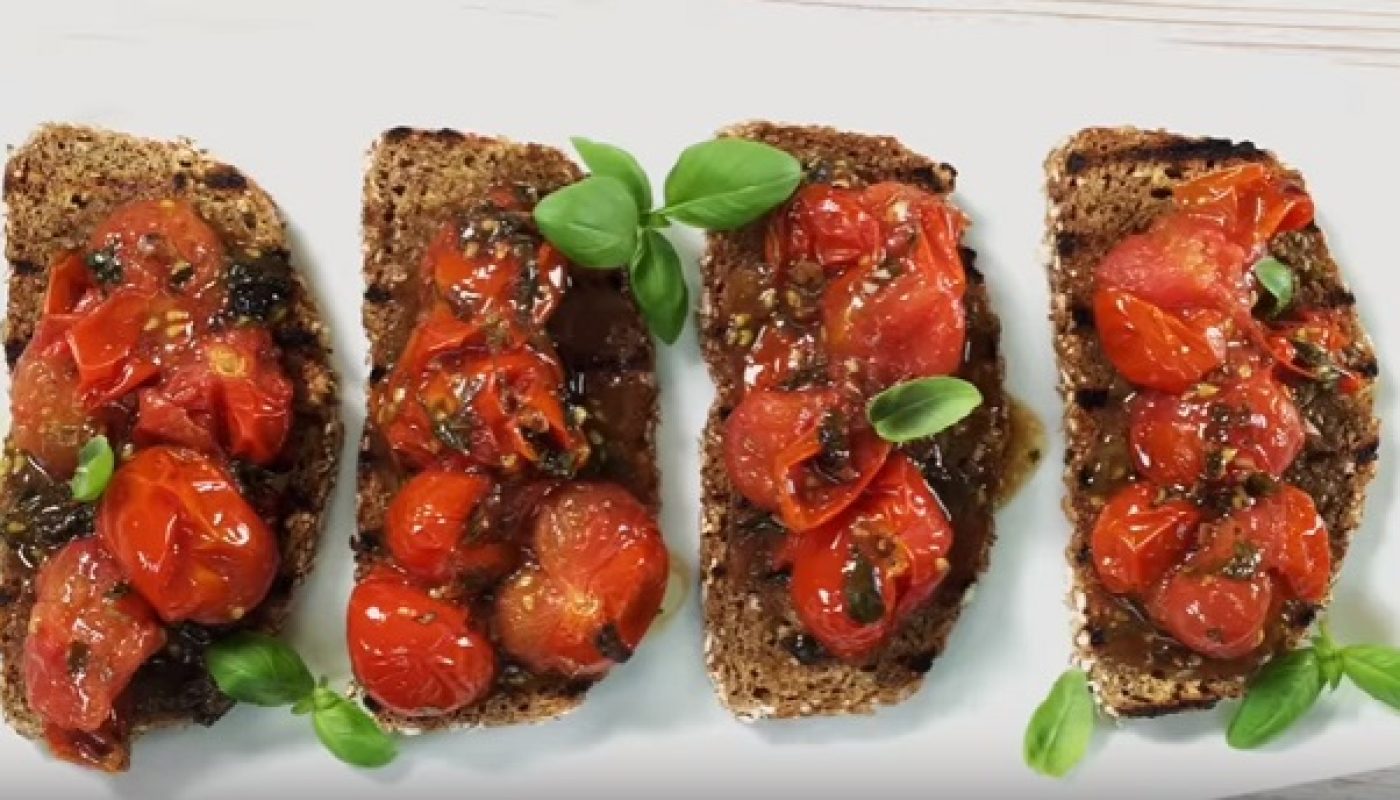 Irish soda bread bruschetta recipe