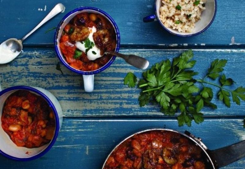 Susan Jane White Tomato and Banana Bean Curry