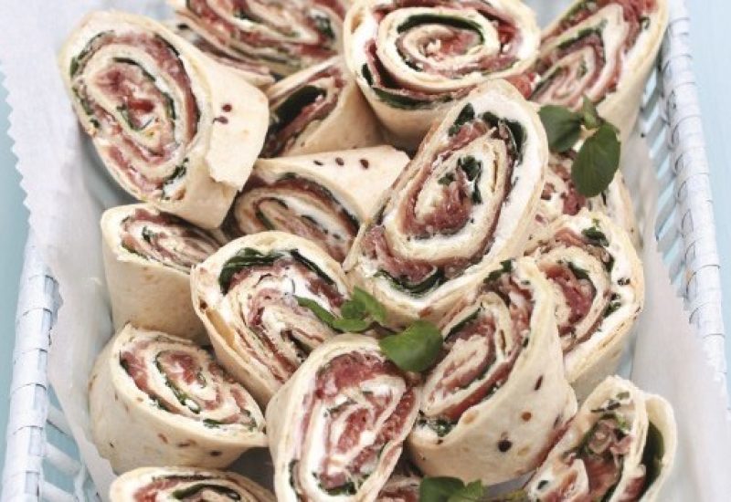 Tortilla Wheels Recipe by Chef Neven McGuire