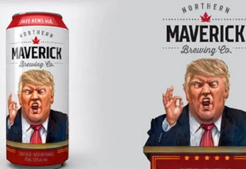 Trump-Inspired "Fake News Ale" Launched by Canadian Brewery