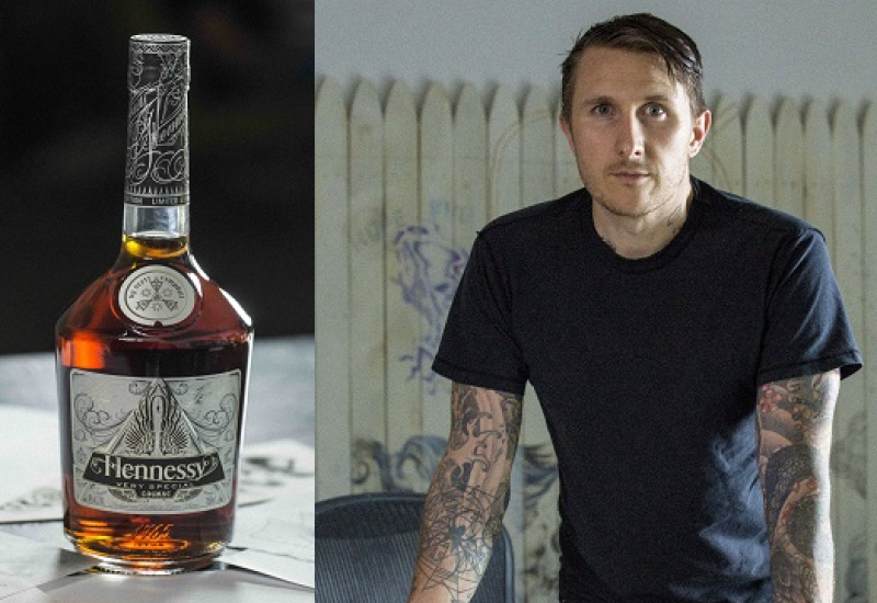 Hennessy and Virtuoso Tattoo Artist Scott Campbell Join Forces for 'Very Special Limited Edition'
