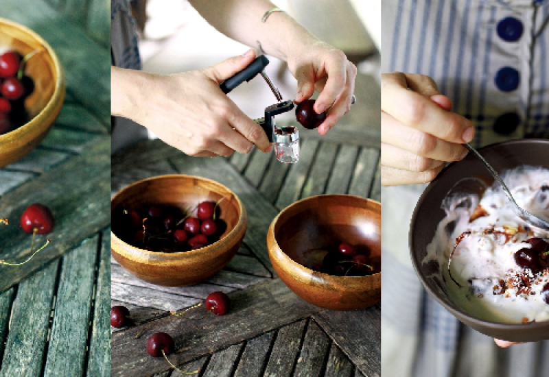 Boozy Maraschino Cherries Recipe from Handmade Gatherings Cookbook