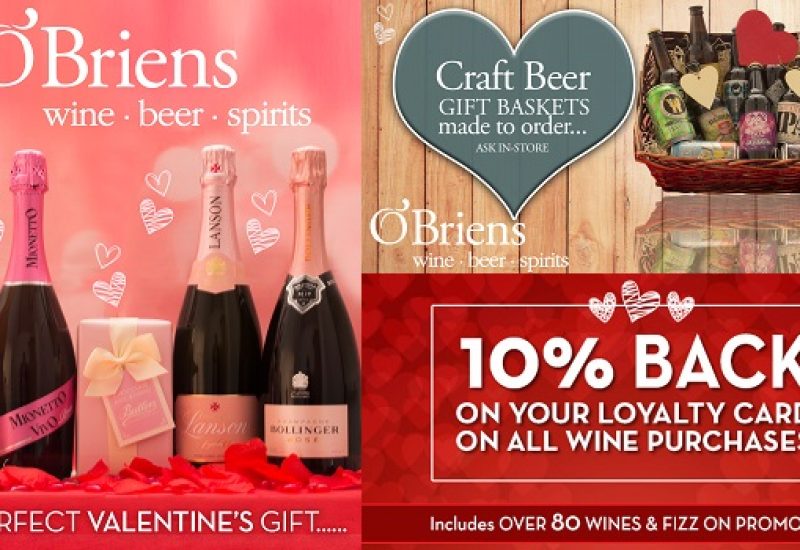 O'Briens Wine Valentine's Day Offers: Something for Everyone to Love
